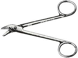 KÉO Y TẾ PHẨU THUẬT Universal Ligature Scissors  13-380 12cm
